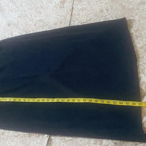 SOLD…Dress Barn Woman 1X (18) Suit Blazer & Skirt Brown Career Church Belted - Picture 8 of 13